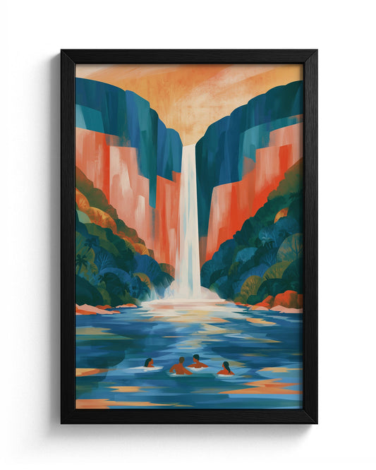 The Falls - Black Frame Main