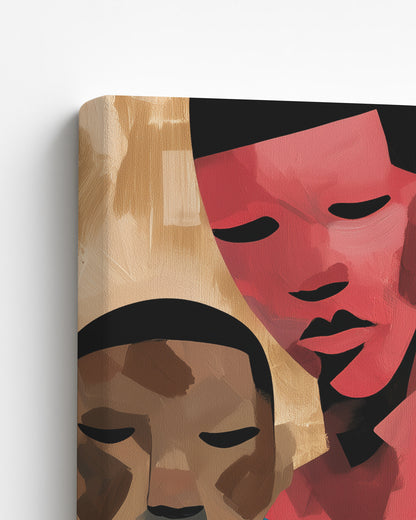 The Gathering - Slim Canvas Detail
