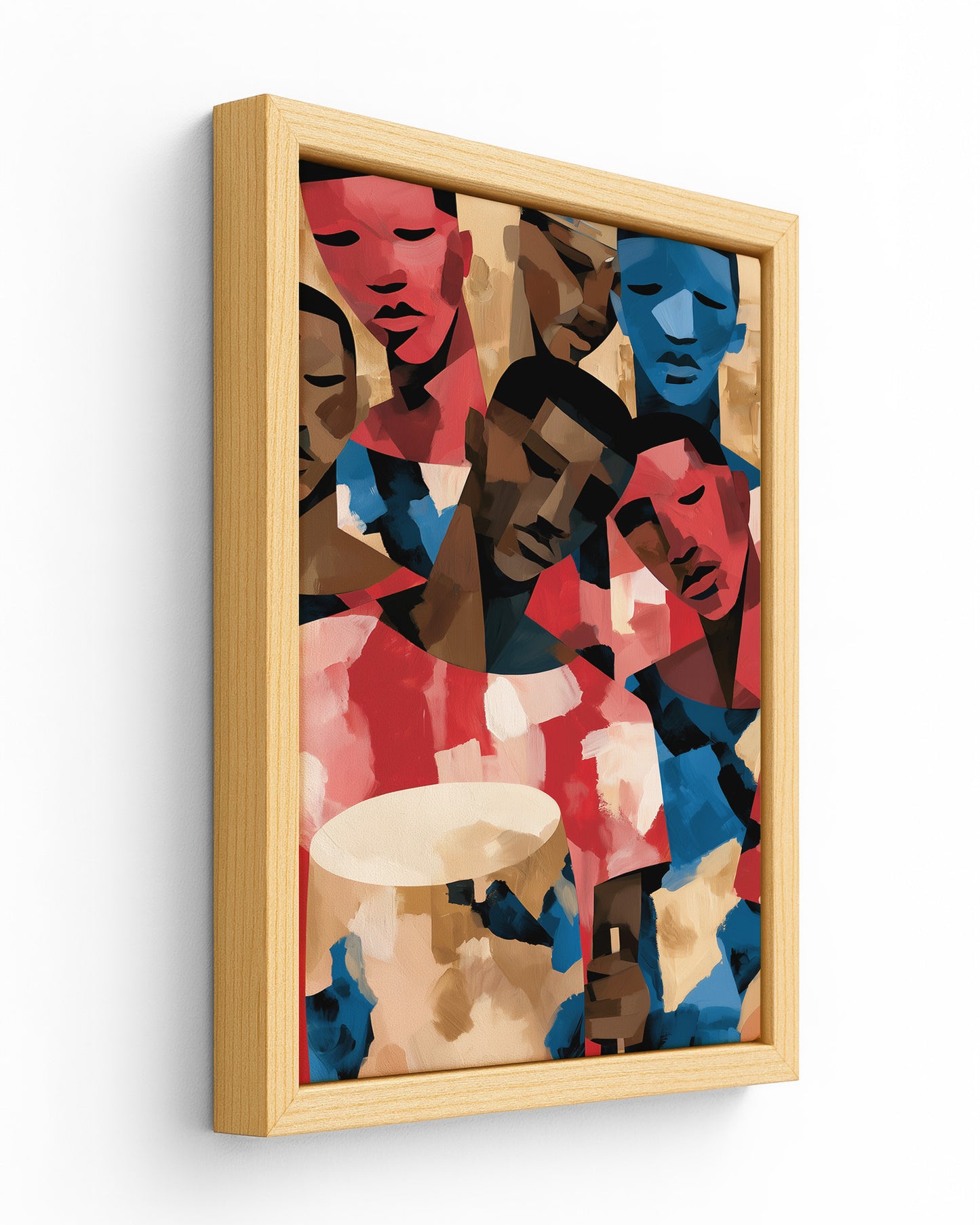 The Gathering - Wood Framed Canvas