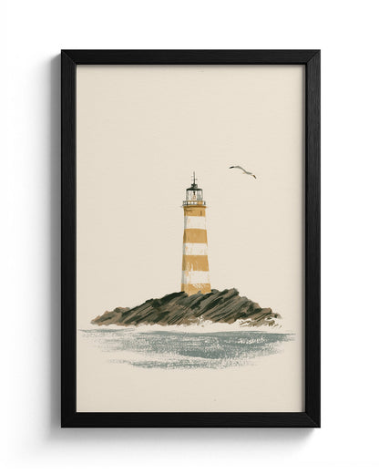 The Lighthouse - Black Frame Main
