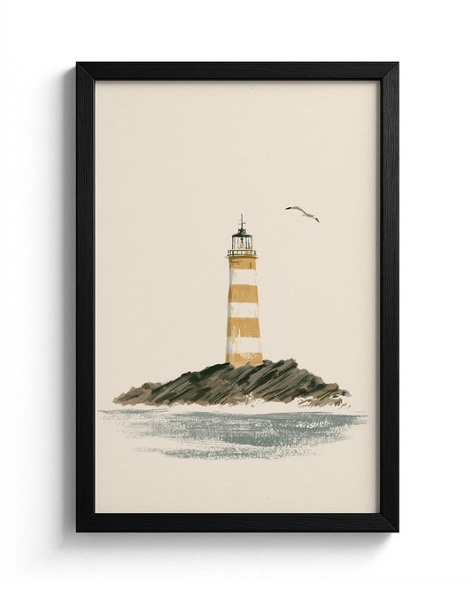 The Lighthouse - Black Frame Main