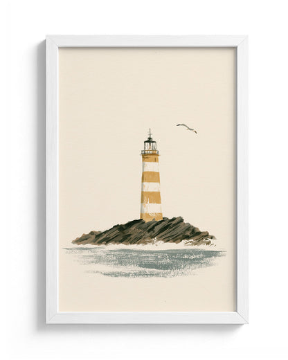 The Lighthouse - White Frame Main