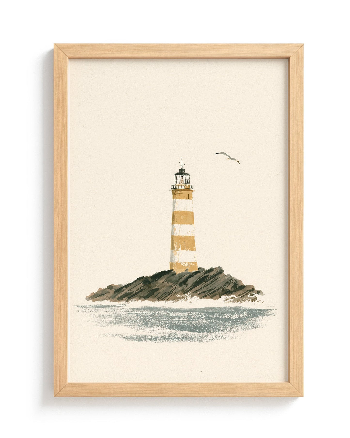 The Lighthouse - Wood Frame
