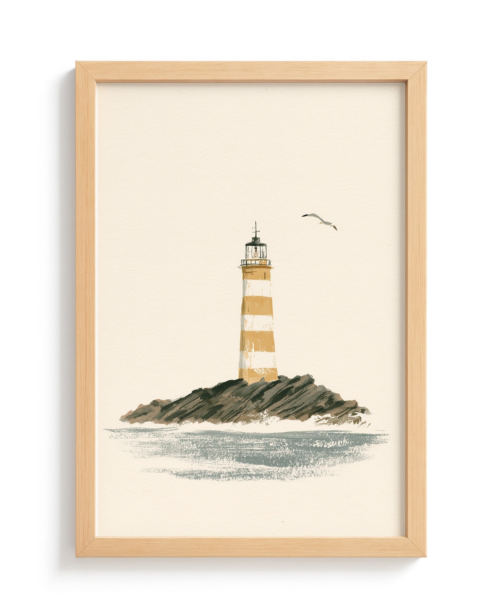 The Lighthouse - Wood Frame