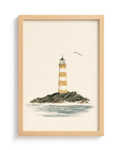 The Lighthouse - Wood Frame