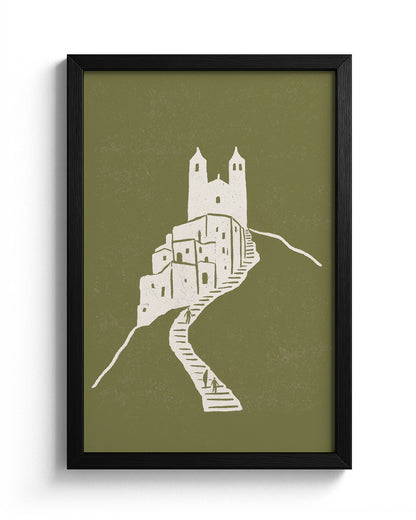 The Old Town - Black Frame Main