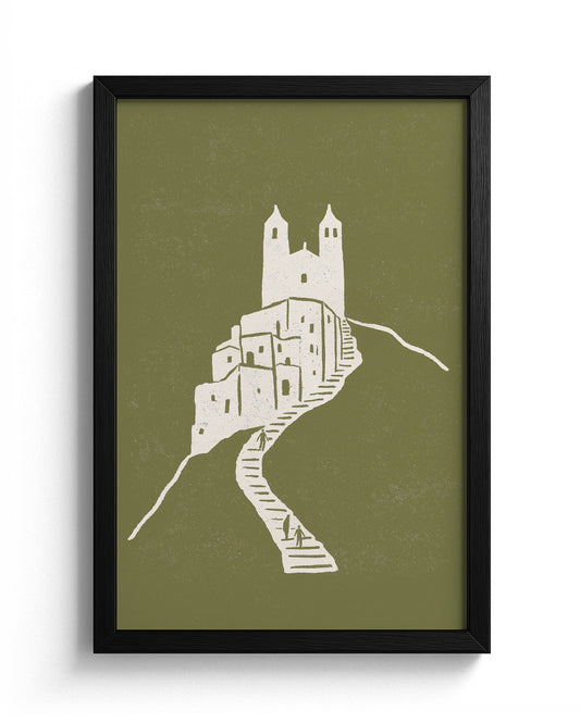 The Old Town - Black Frame Main