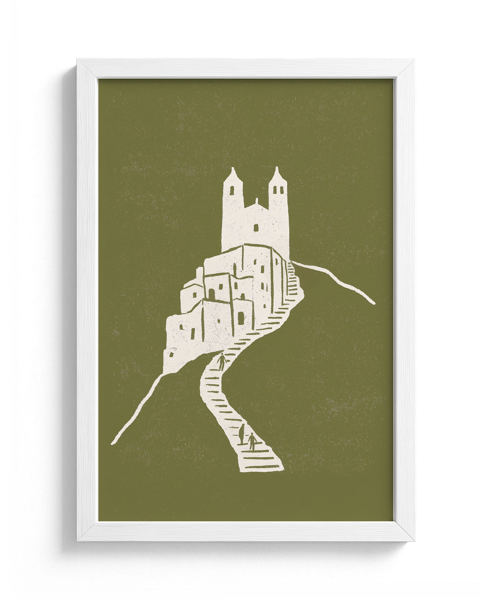 The Old Town - White Frame Main