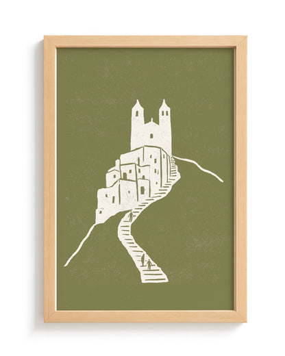 The Old Town - Wood Frame