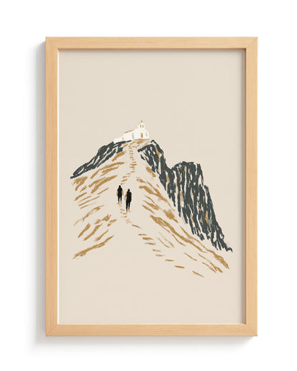 The Pilgrimage - Wood Frame