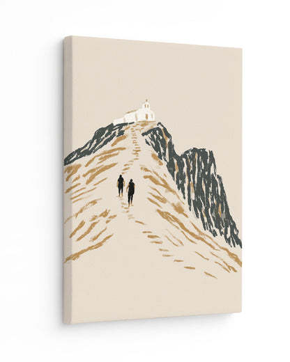 The Pilgrimage - Slim Canvas