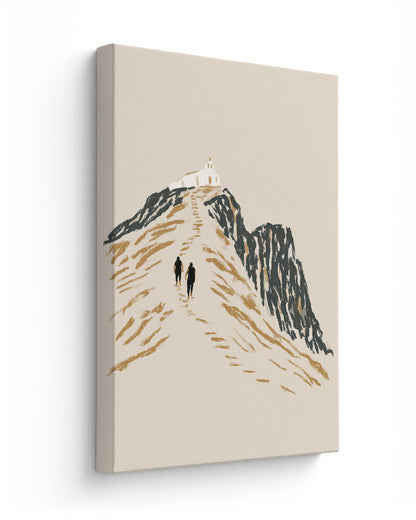The Pilgrimage - Thick Canvas
