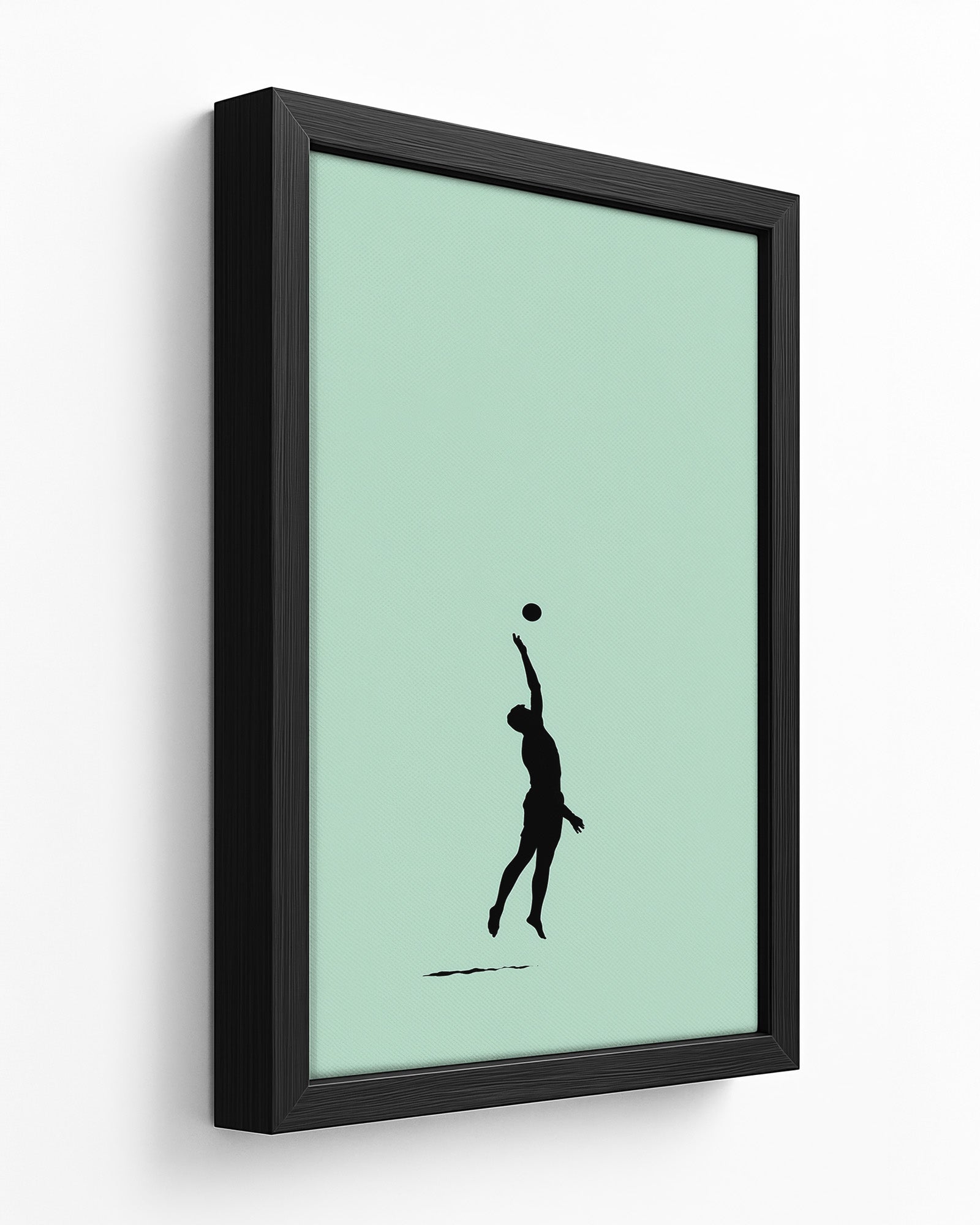 The Reach - Dark Wood Framed Canvas