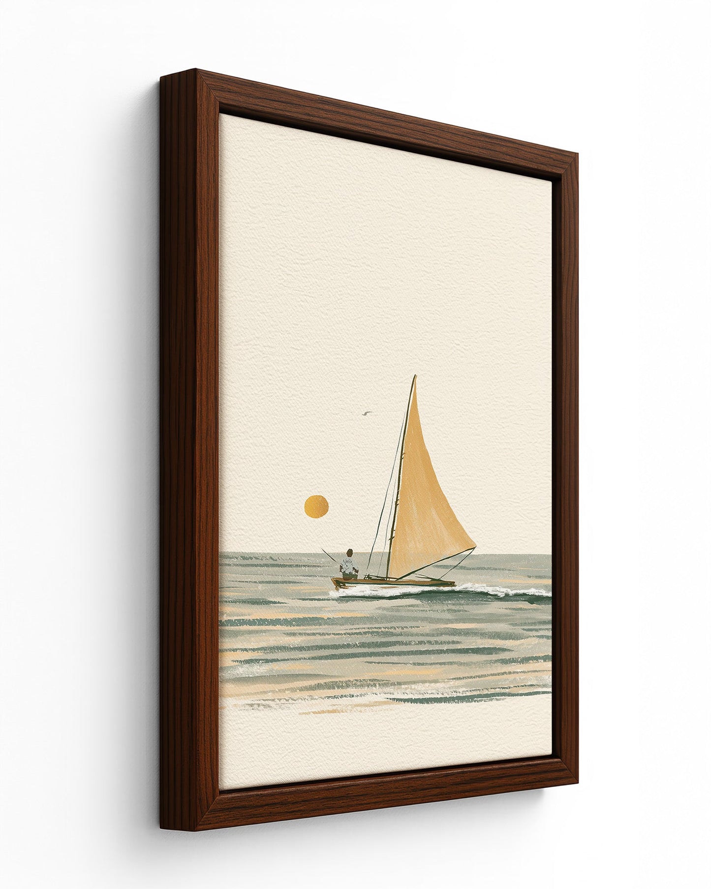 The Saveiro - Black Framed Canvas