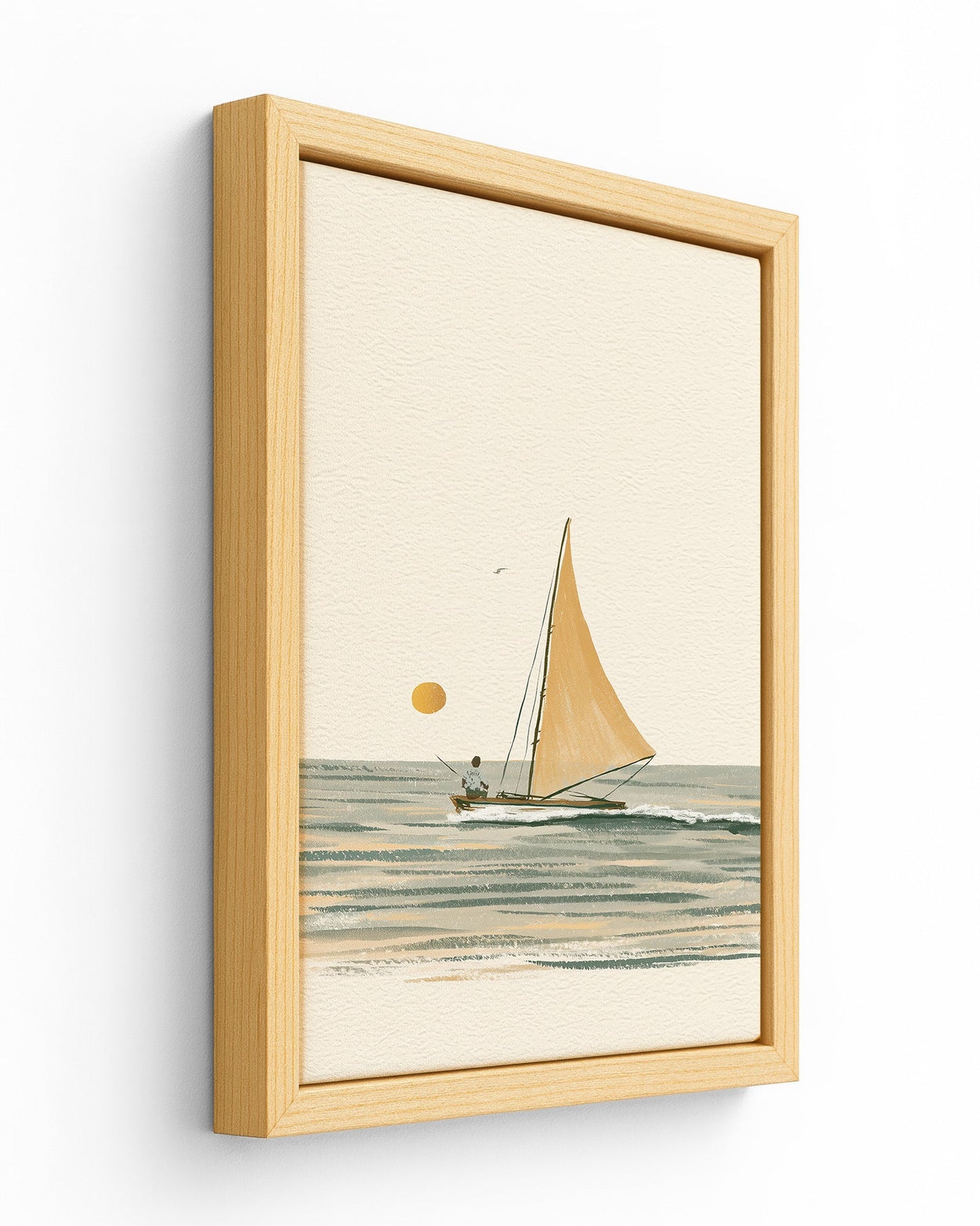 The Saveiro - Wood Framed Canvas