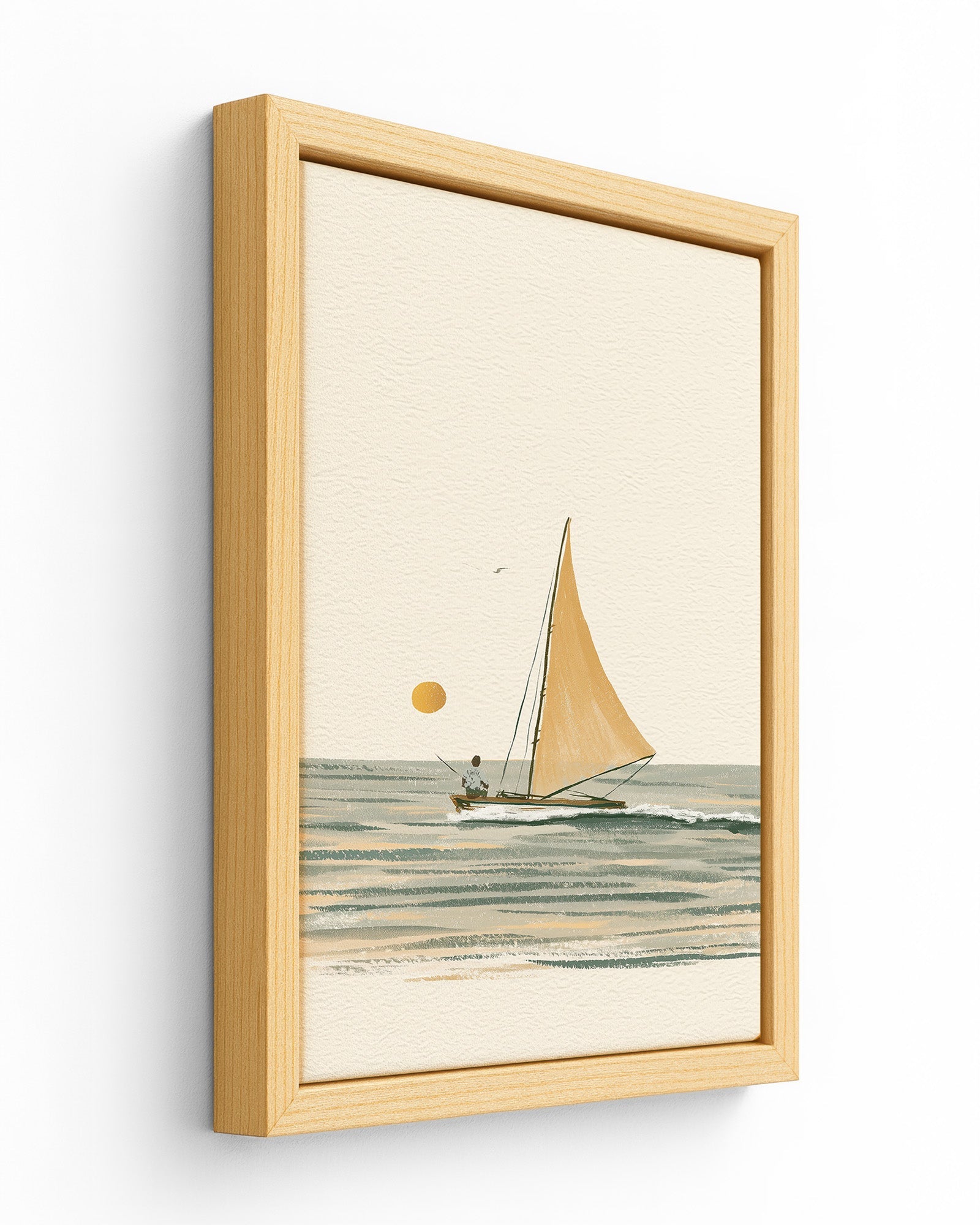 The Saveiro - Wood Framed Canvas