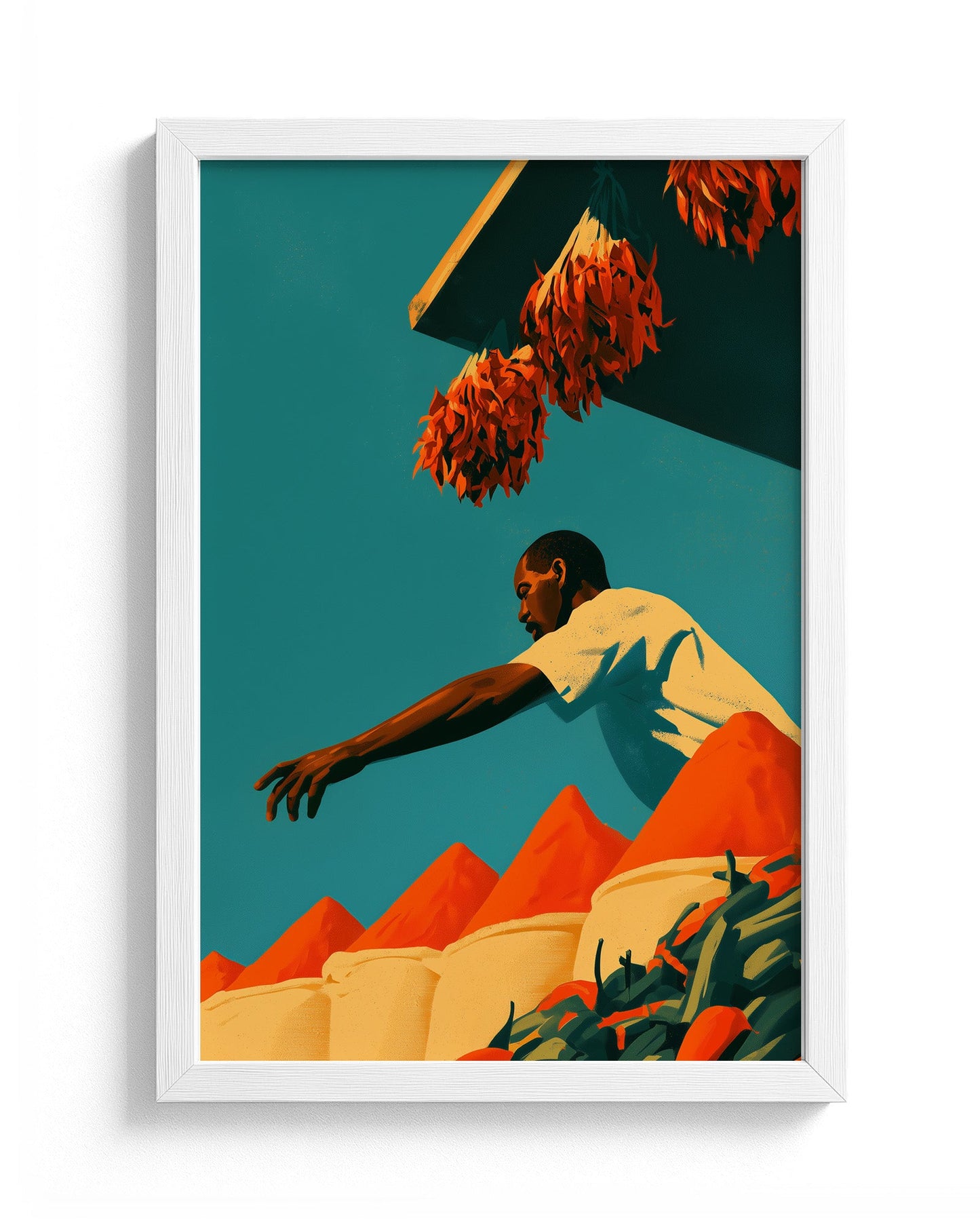 The Spice Market - White Frame Main