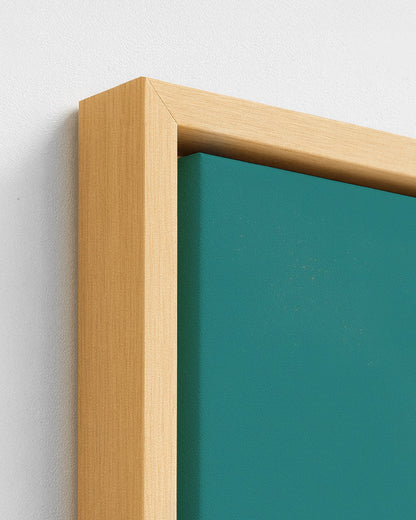 The Spice Market - Wood Framed Canvas Detail