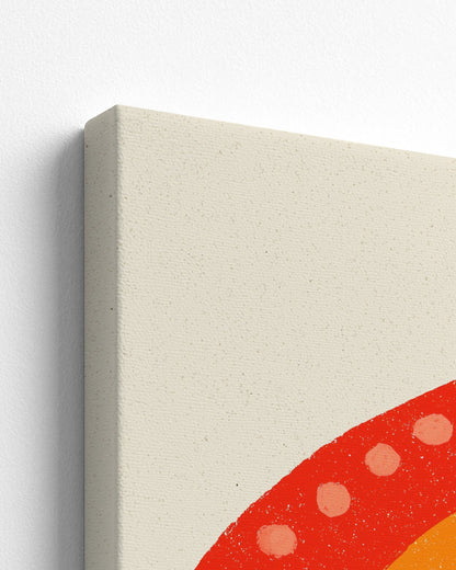 The Whirl - Thick Canvas Detail