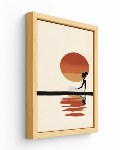 The Silence That Holds Her