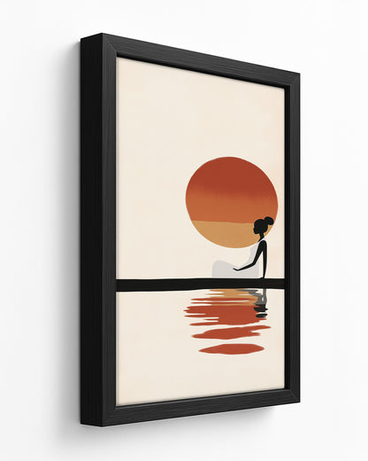 The Silence That Holds Her