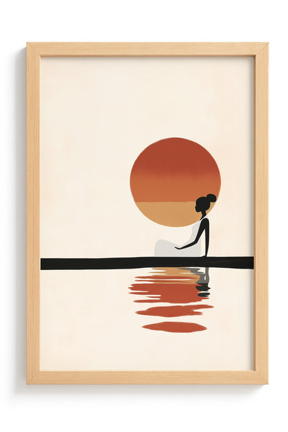 The Silence That Holds Her