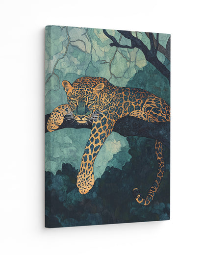 The Watchful Leopard