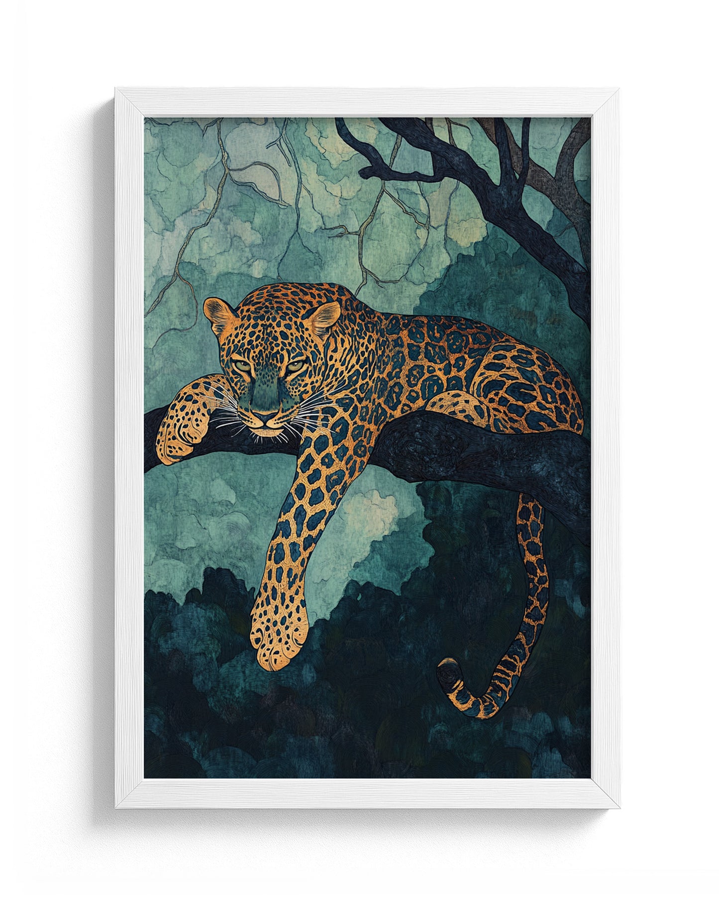 The Watchful Leopard