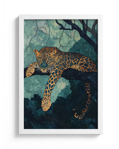 The Watchful Leopard