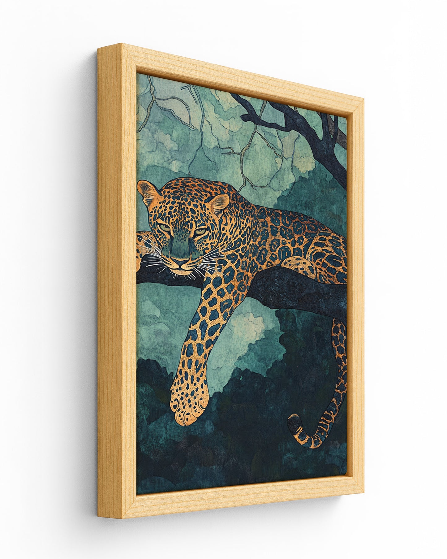 The Watchful Leopard