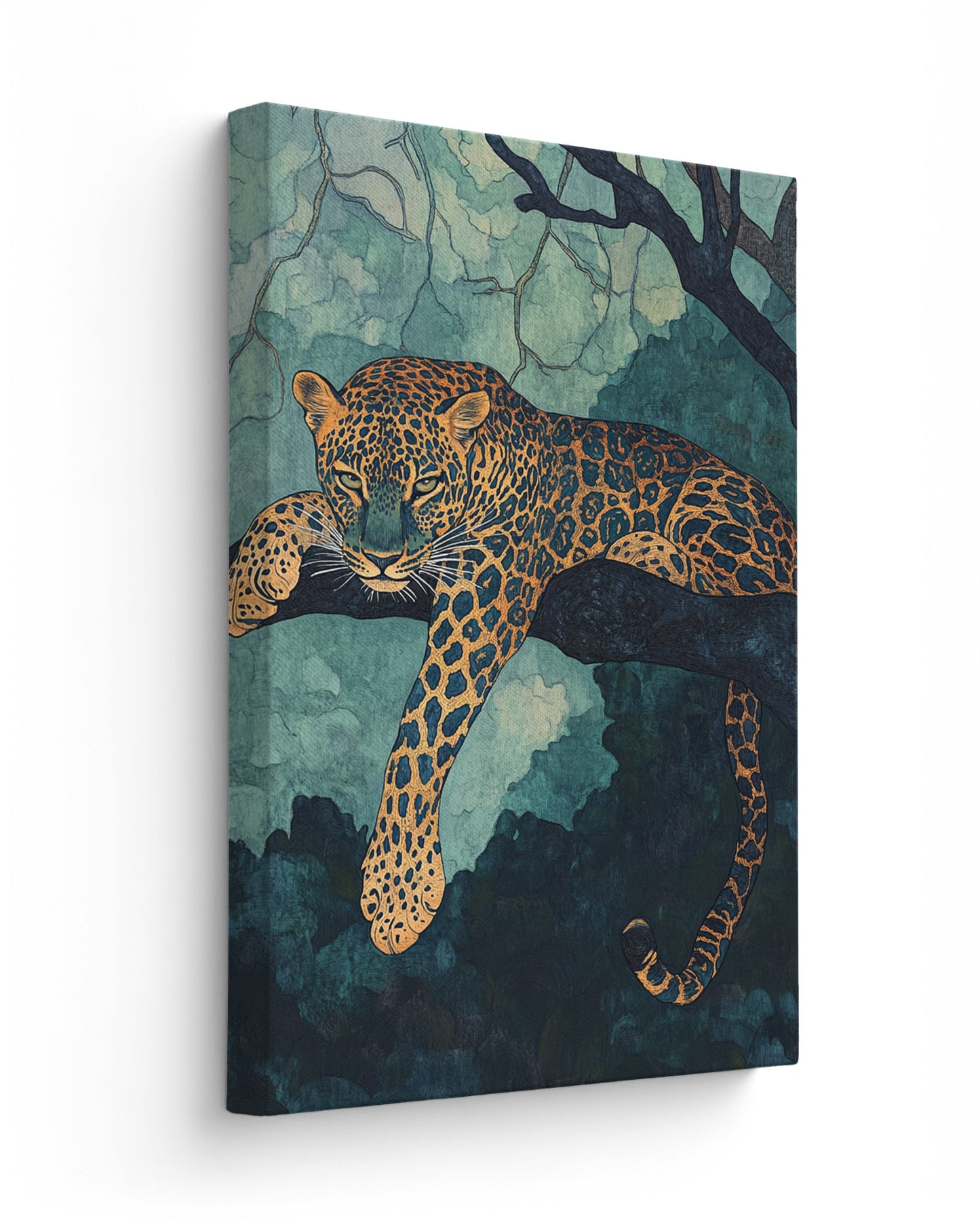 The Watchful Leopard