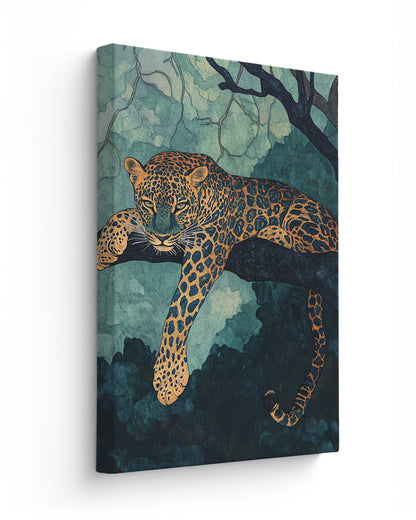 The Watchful Leopard