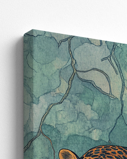 The Watchful Leopard