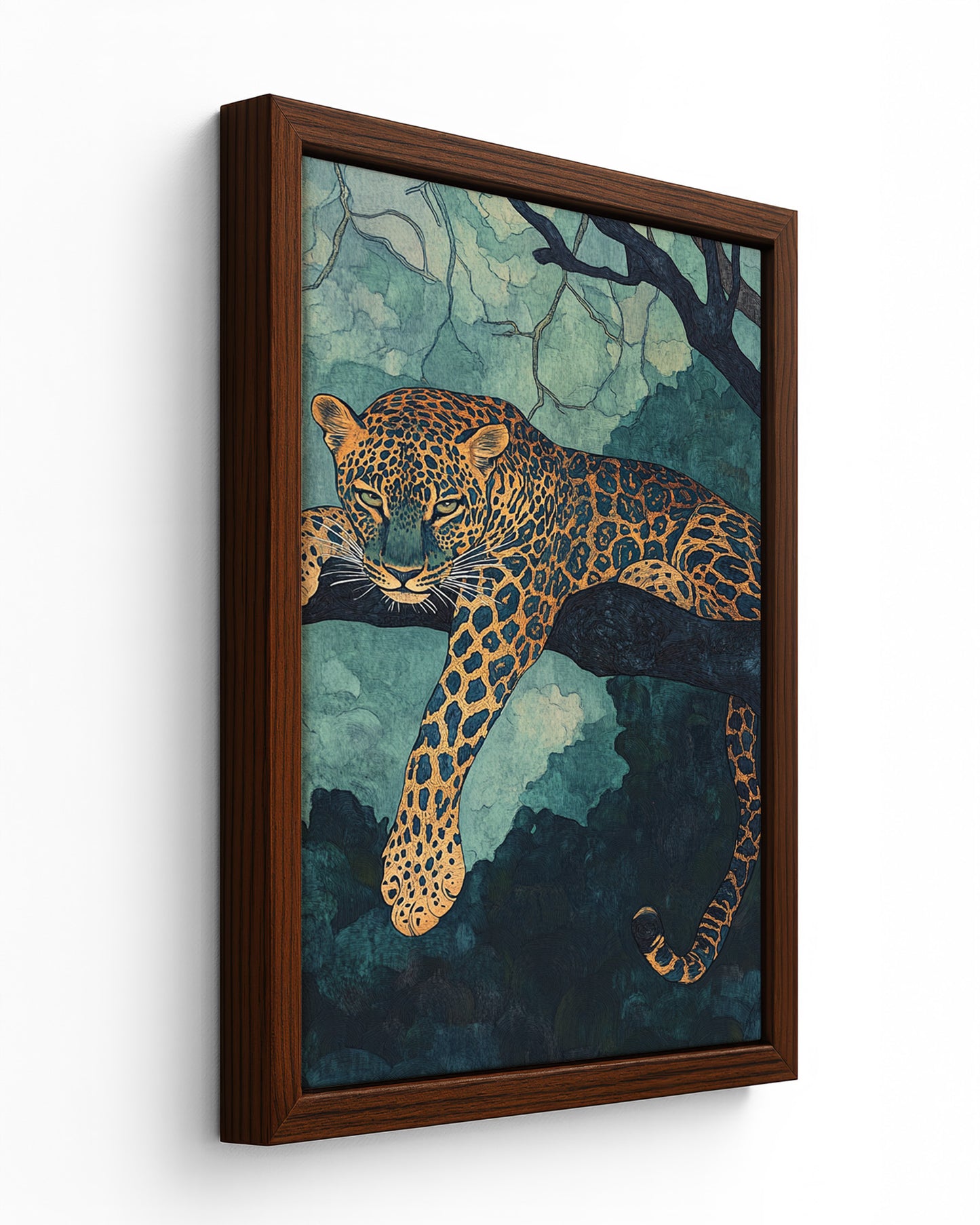 The Watchful Leopard