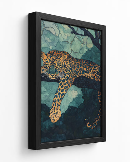 The Watchful Leopard