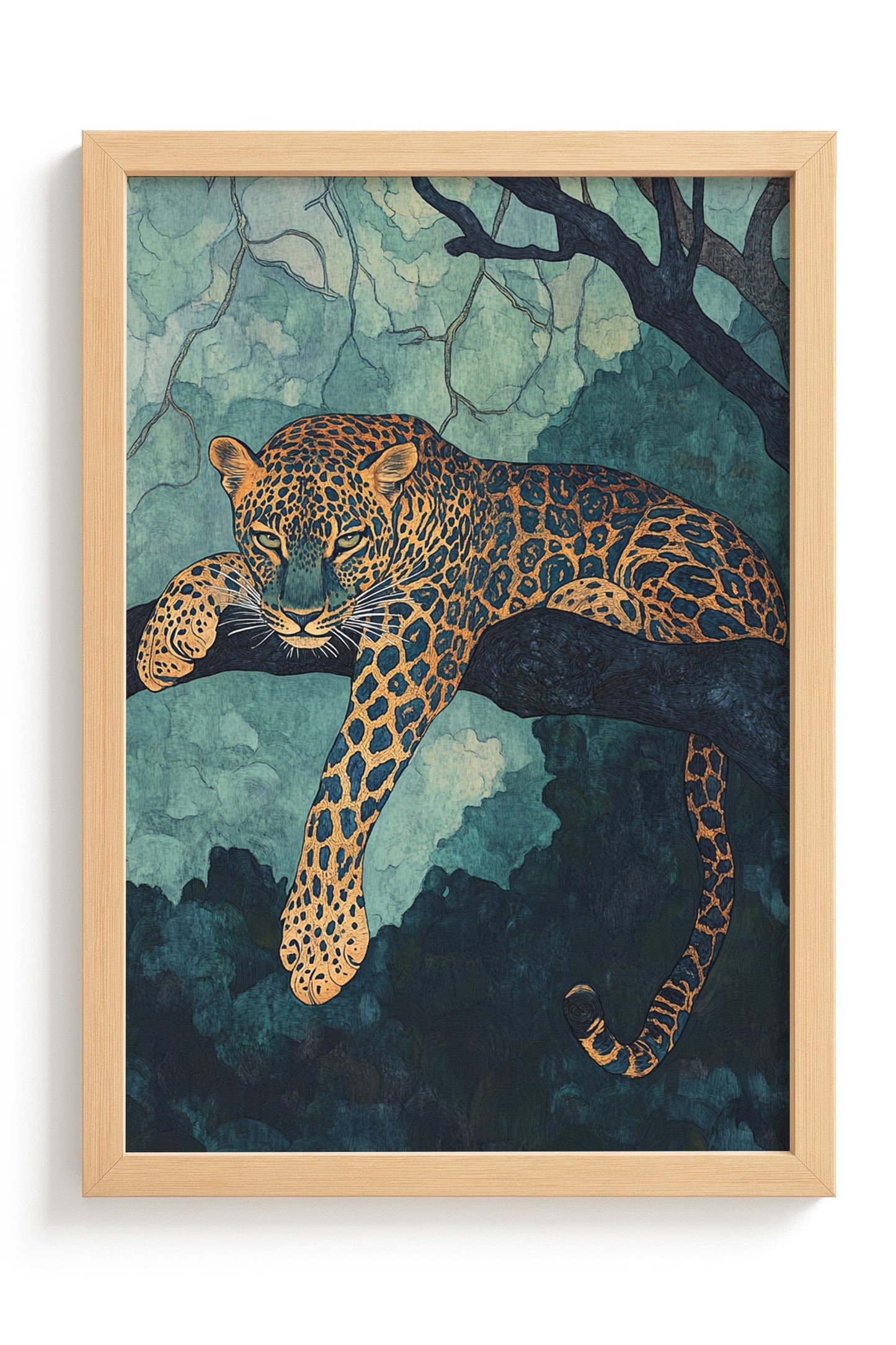 The Watchful Leopard