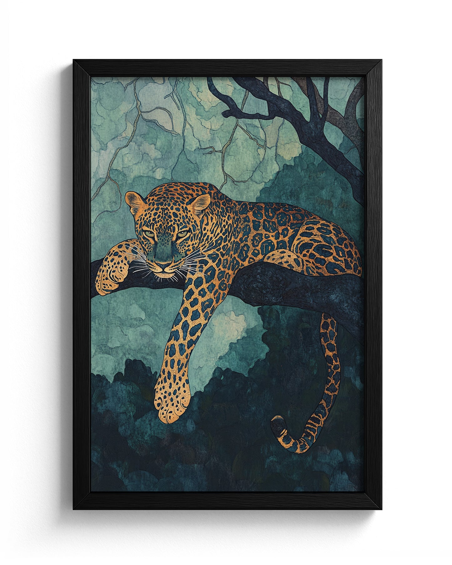 The Watchful Leopard