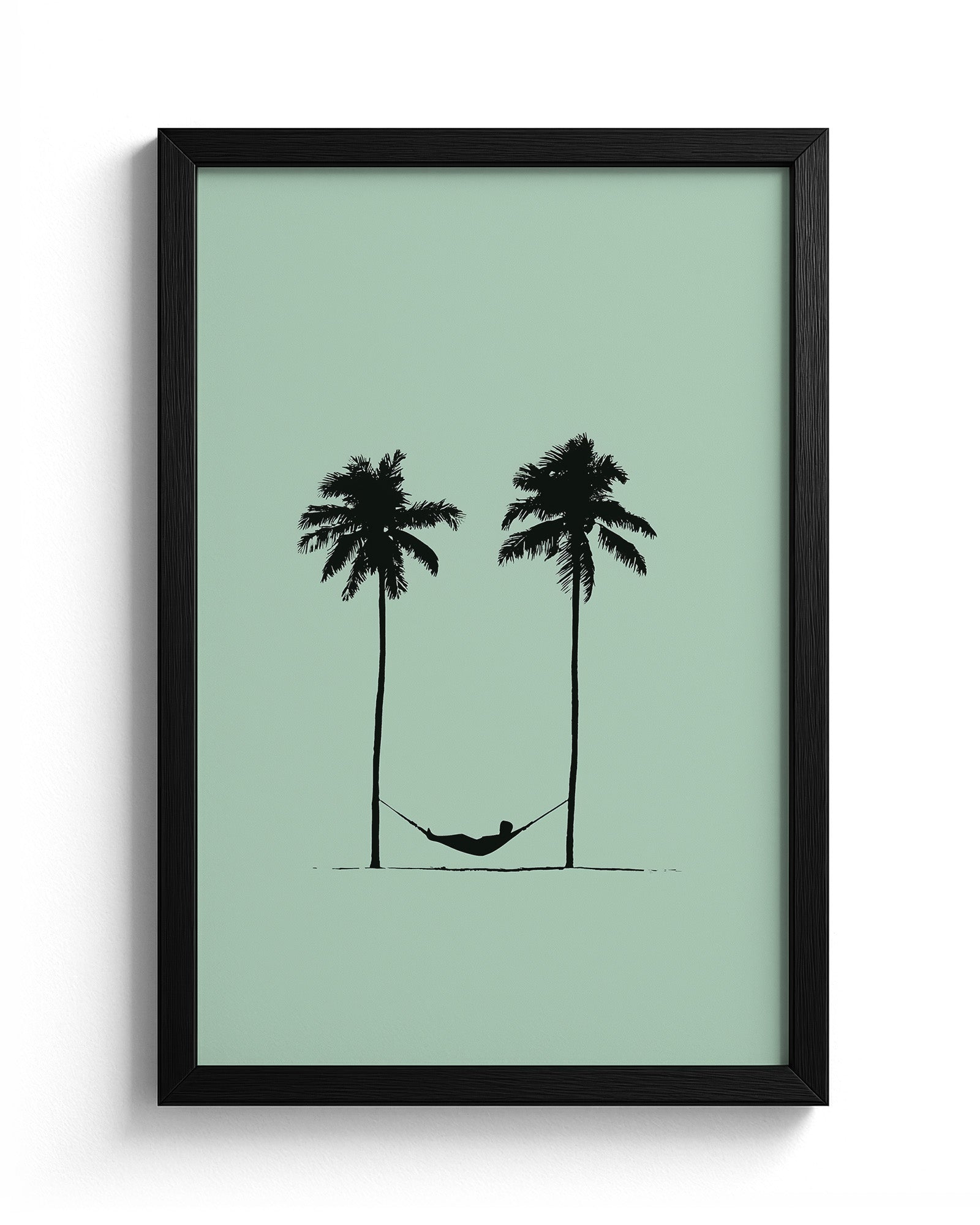 Two Palms - Black Frame Main