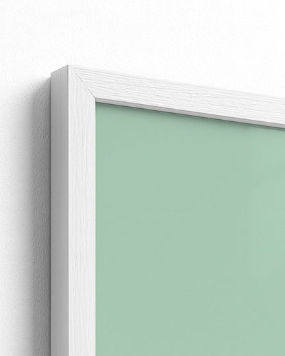 Two Palms - White Frame