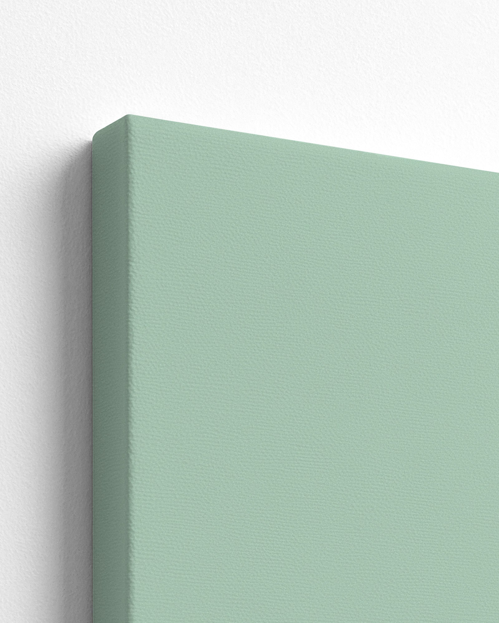 Two Palms - Thick Canvas Detail