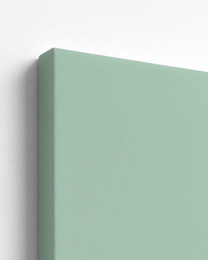 Two Palms - Thick Canvas Detail