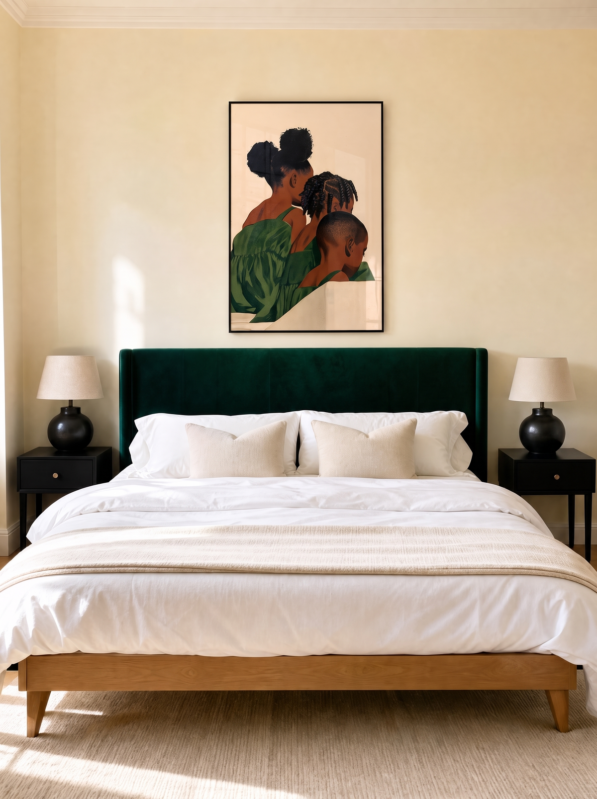 Three in a Row - Room Mockup