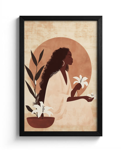 Lilies of Her Silence