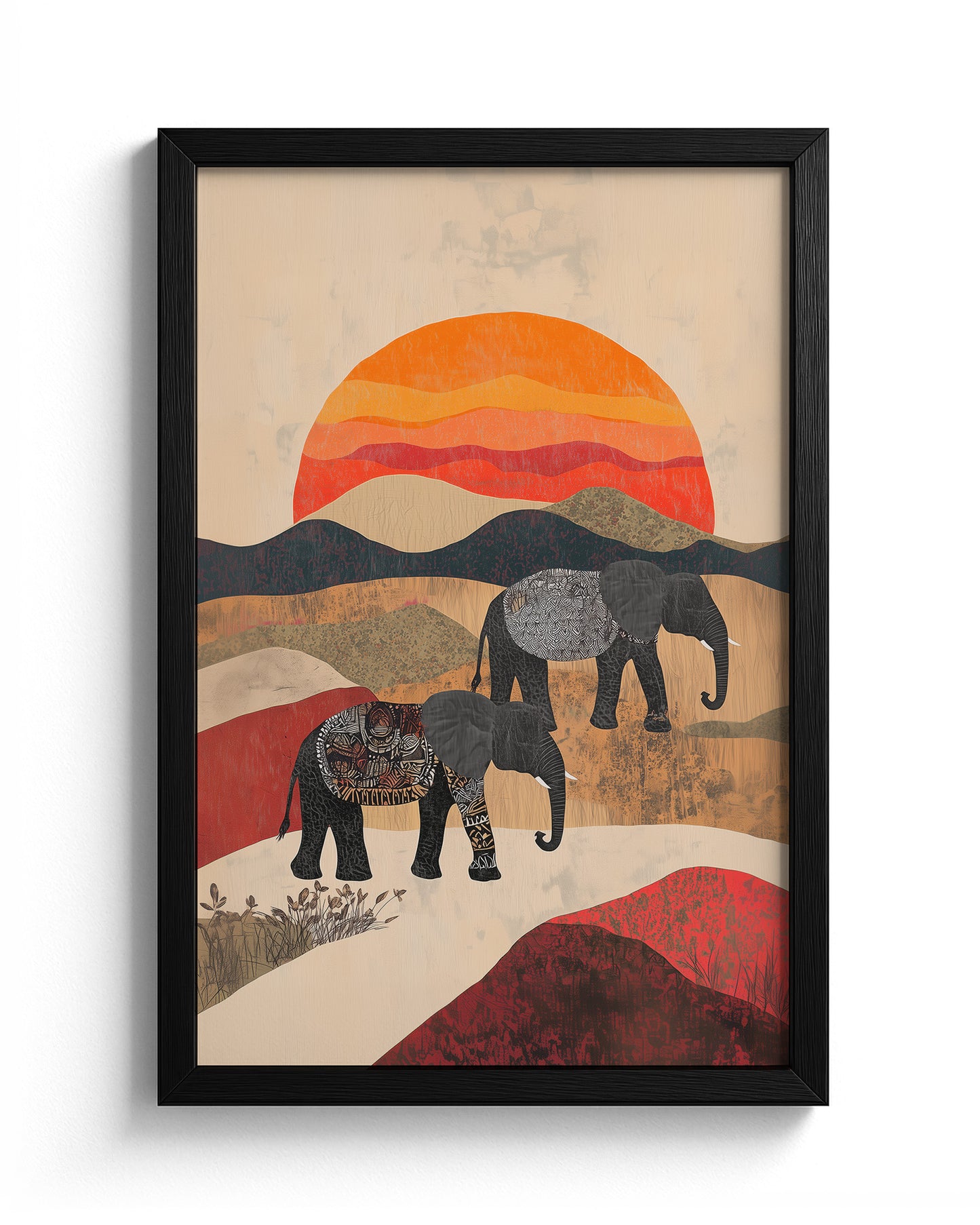 Elephants at Dawn
