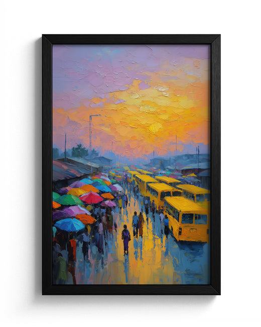 Dusk Over Oshodi