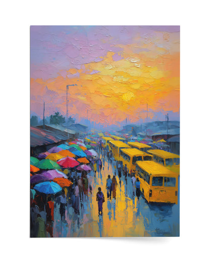 Dusk Over Oshodi
