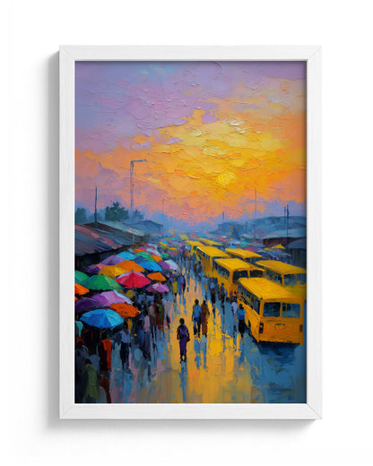 Dusk Over Oshodi