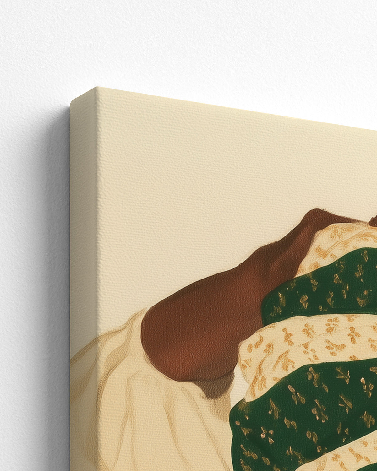 Getting Ready - Thick Canvas Detail