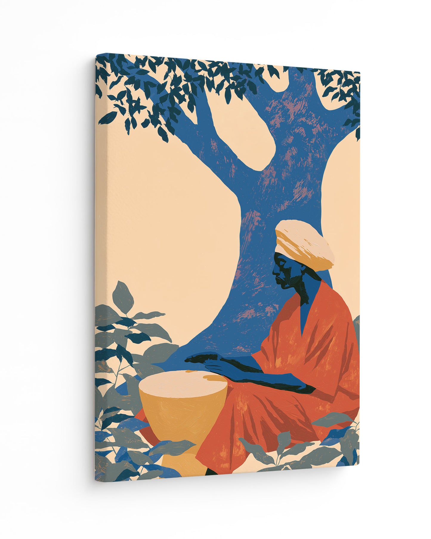 The Drum Keeper - Slim Canvas