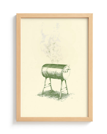 The Jerk Drum - Wood Frame